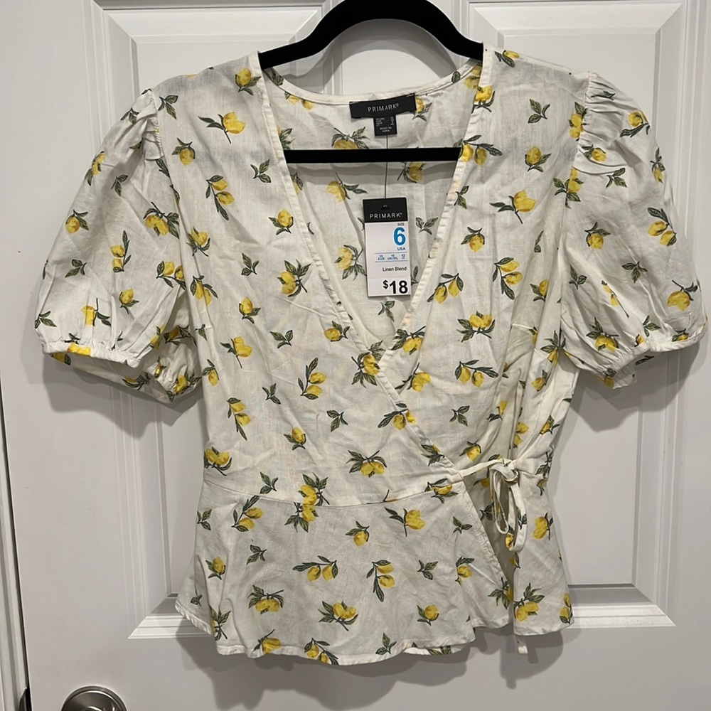 Lemon Wrap Shirt
